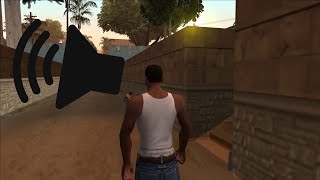 The Iconic Sound Effects of GTA San Andreas