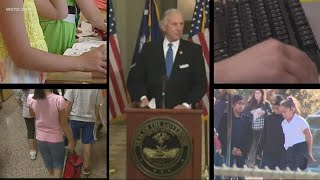 South Carolina school districts scrambling after today's announcement from Governor Henry McMaster
