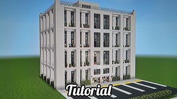 How To Make An Office Building In Minecraft