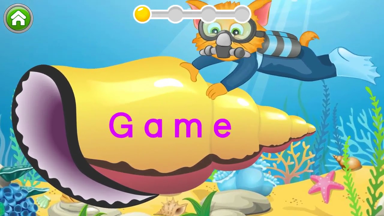 Kids abc letters k l m n educational game for kids youtube
