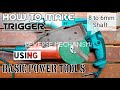 How to make SPEARGUN TRIGGER-Reverse Mech. Using Basic Tools/ DIY / Toturials | Chooks Adventures.