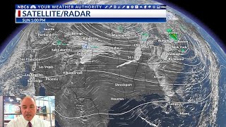 Week begins with sunshine and ends with the coldest air of the season