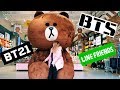 Прогулка по Сеулу . Магазин BTS . Line Friends BT21