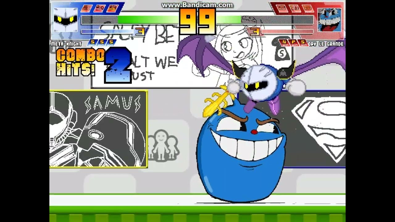 MUGEN battle #4370: Kirby Bosses vs Cuphead Bosses