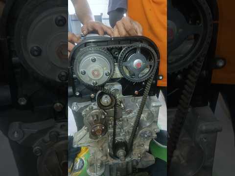 Proton Saga Engine Timing Marks Engine Timing Belt Fitting #viral #shorts #protoncar