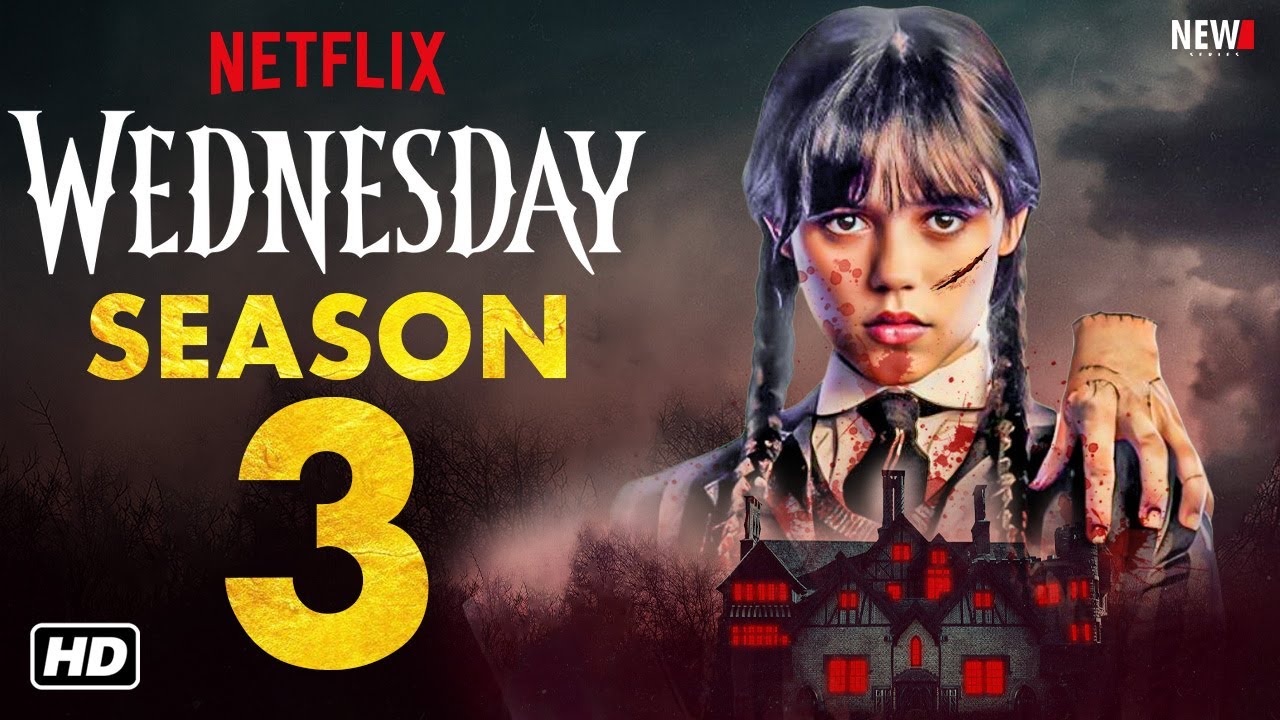 Wednesday Season 3 Trailer - Netflix, Release Date, Episode 1, Cast, Jenna  Ortega,Wednesday Season 2