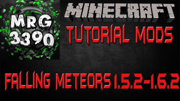 Minecraft tutorial mods: Falling Meteors Mod 1.5.2-1.6.2