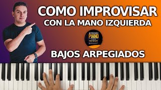 Cómo Improvisar Con La Mano Izquierda Durante Una Canción Lenta