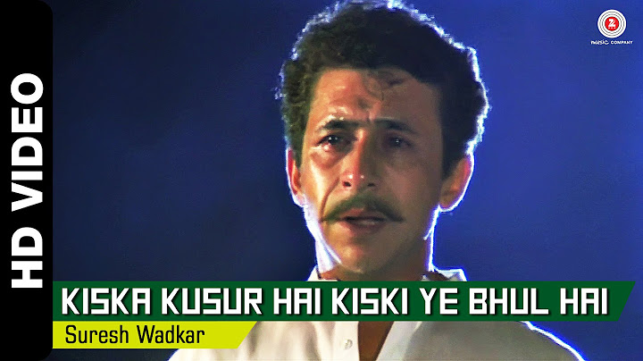 Kiska Kusur Hai | Lahoo Ke Do Rang (1997) | Naseruddin Shah | Sad Song