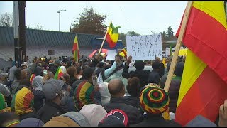 Ethiopian protest a Muslim Extremist and Terrorist Jawar Mohammed | Seattle, US