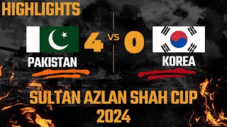 Pakistan Vs Korea Hockey match highlights | Sultan Azlan Shah Cup 2024 Highlights