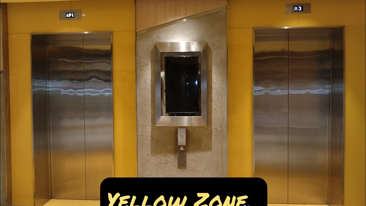 2 Kone elevators at Toppen Ikea Tebrau, Johor, Malaysia (Yellow Zone) 