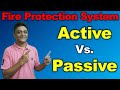 Difference between Active and Passive Fire Protection in Hindi | Fire protection Vs Fire Prevention