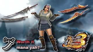 MHP3RD | I'm LS 😃 - honest weapon review