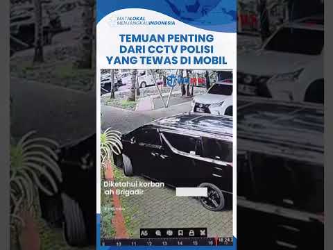 Temuan Penting dari CCTV Polisi Manado Tewas dalam Mobil, Ngeluh Tak Nyaman Jadi Ajudan Polwan