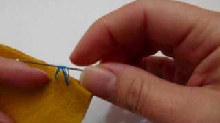 Blanket Stitch Tutorial- How to sew a blanket stitch