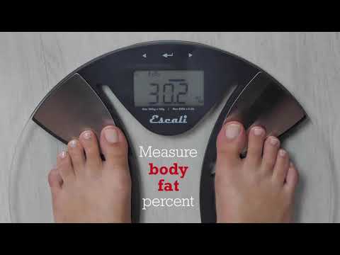 Escali Body Composition Scale, Goal Tracking