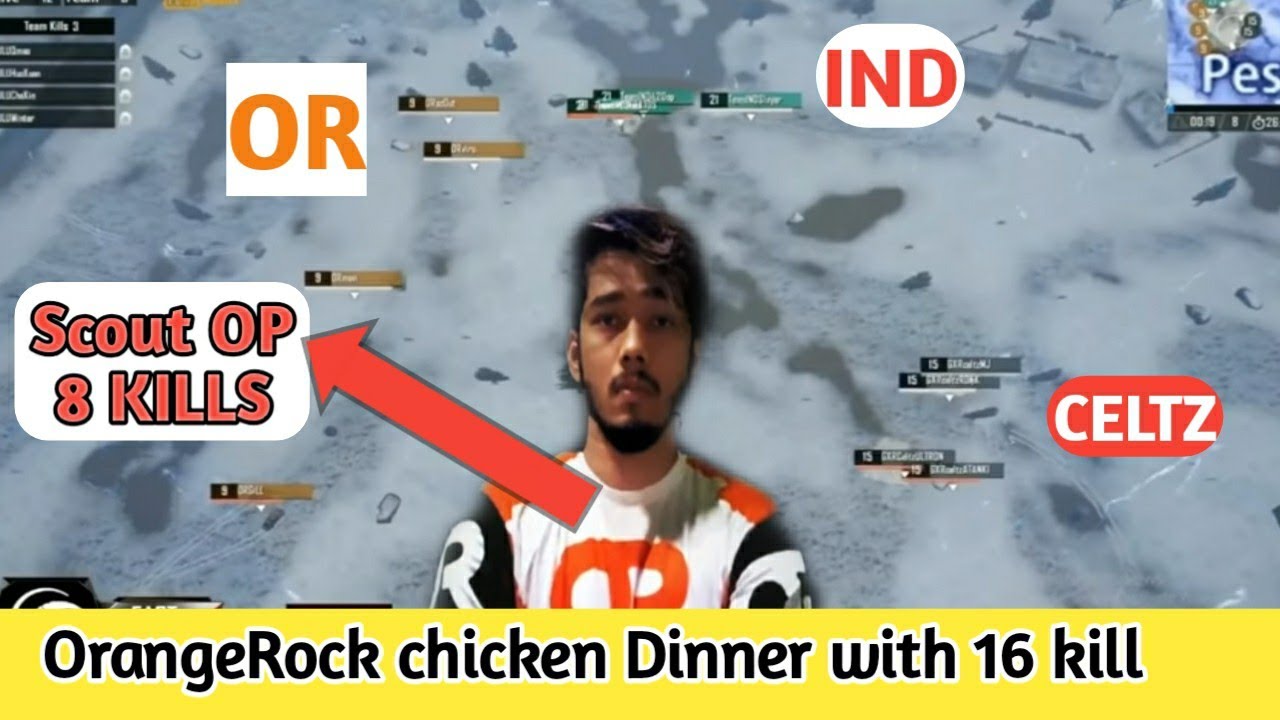 PMWL 2020 : OrangeRock Domination || OrangeRock WWCD HIGHLIGHTS || OR 16 Kills chicken Dinner