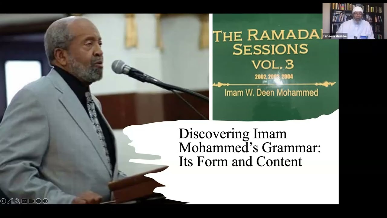 YOTQ November 25a 2025 IWDM Language Course Discovering Imam Mohammeds Grammar   Its Form and Conten