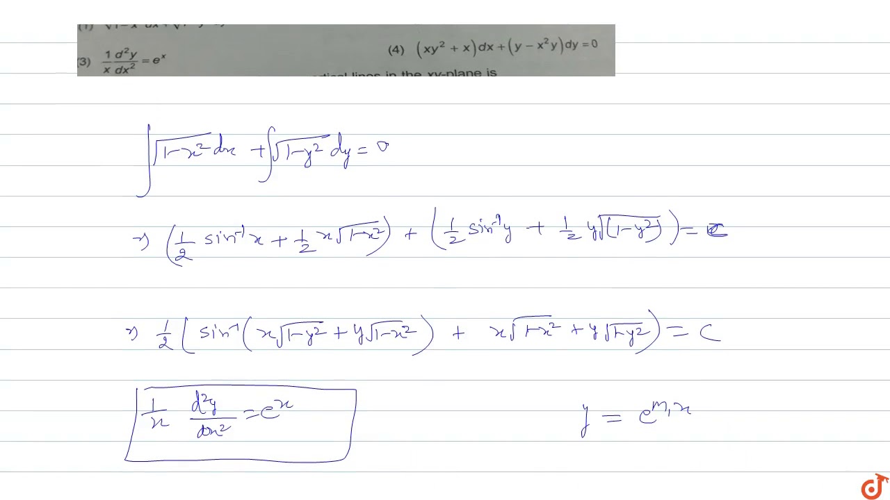 Y y sqrt y 0. Sqrt(1-y^2)*DX+Y*sqrt(1-x^2)*dy=0. 2x(1 + sqrt(x2 - y)DX - sqrt(x2 - y)dy = 0. <<. (1+Y^2)DX - sqrt(x)dy =0. Y=sqrt(x^2+1).