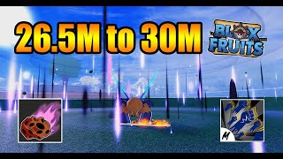 26.5M To 30M Bounty Hunting With Gravity Fruit | Blox Fruits