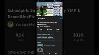 how to download school girls simulator mod ymp part 2link,in description