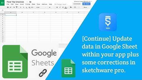 [Continue] Update/Edit data in Google Sheet within your app plus some corrections in sketchware pro.