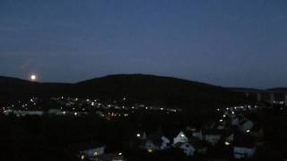 Sunset / Moonrise Time Lapse HD