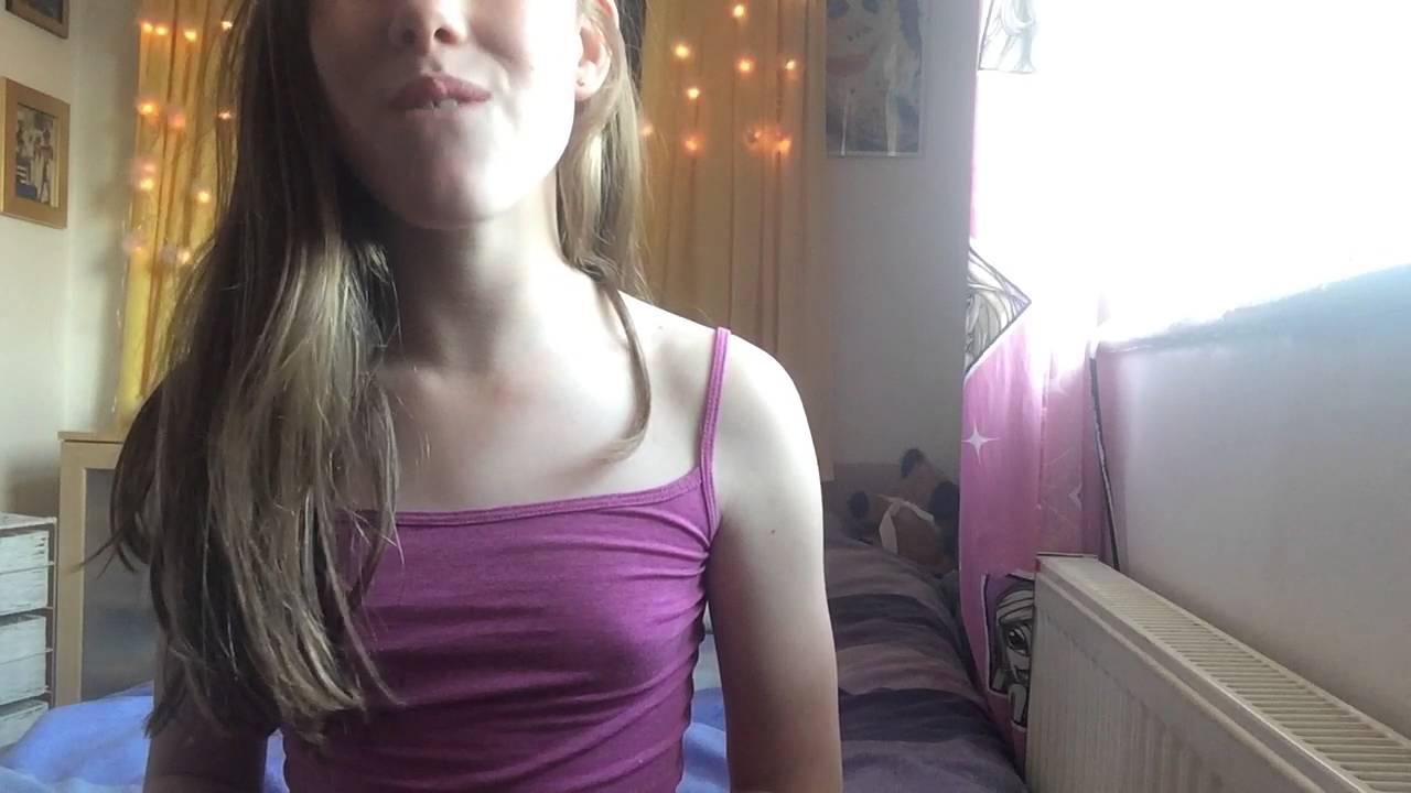 Young Girl On Webcam