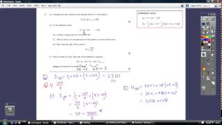 8) Edexcel Core 1 - 11 January 2010 Q9