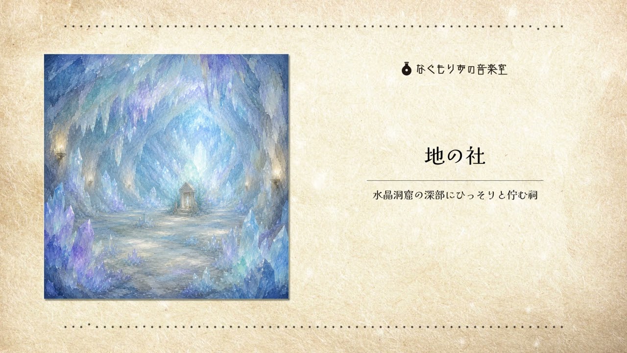 【フリーBGM】ほこらとかそういう系のBGM『地の社』