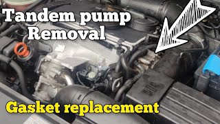 2.0 TDI PD Tandem pump gasket replacement.
