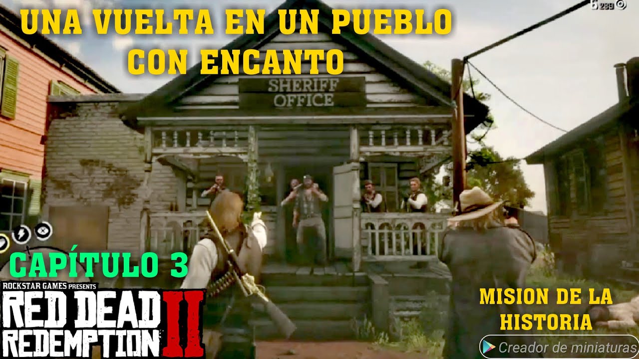 RED DEAD REDENTION 2 (CAPÍTULO 3) MISION 