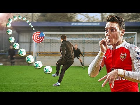 Mesut Özil ve frekickerz ⚽ Futbol Challenge