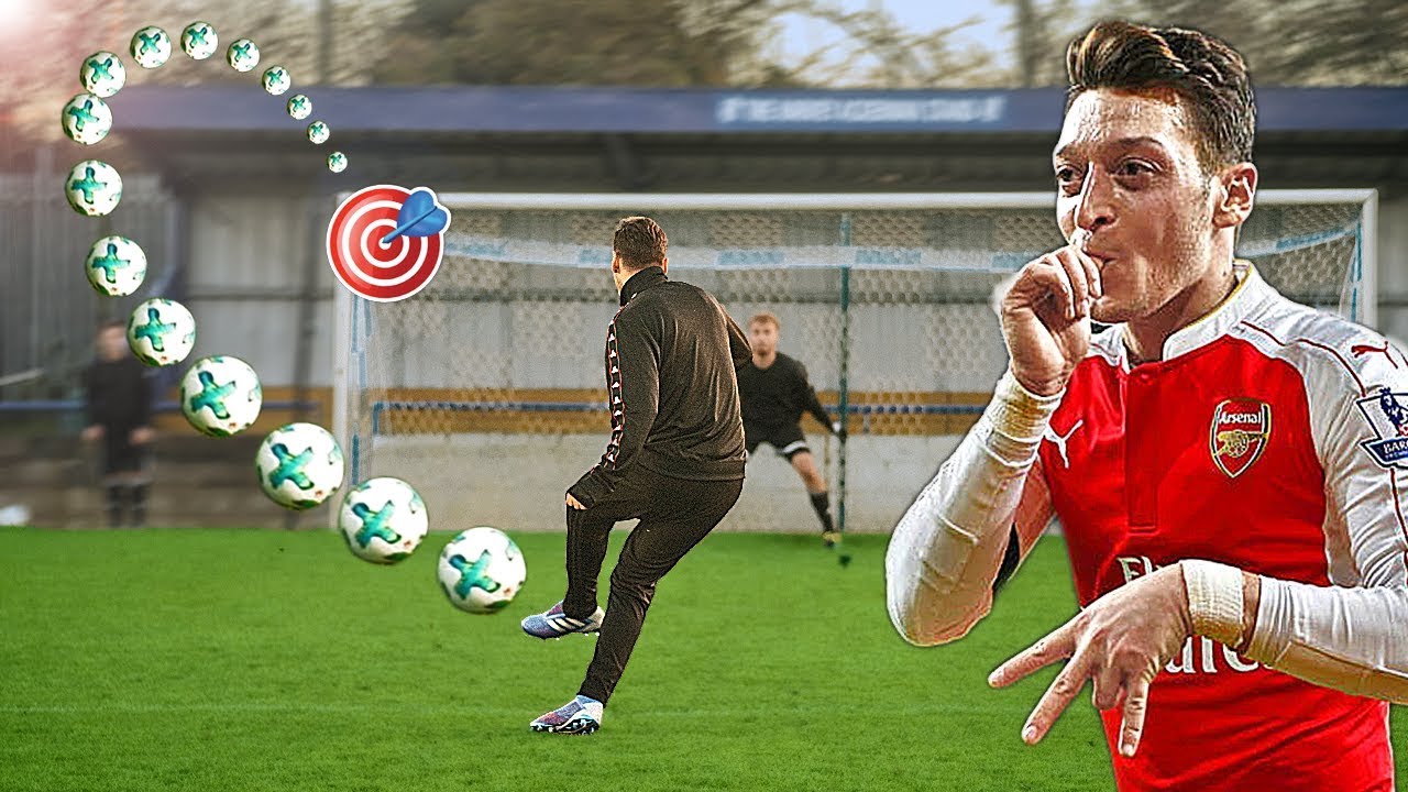 お嬢様 Mesut Özil vs freekickerz ⚽ Football Challenge