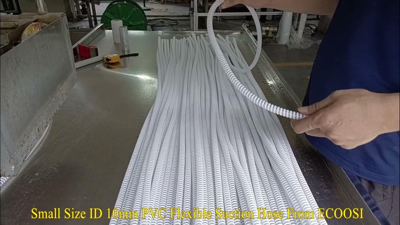 Small Size ID 10mm PVC Flexible Suction Hose Manufacturing Process From
