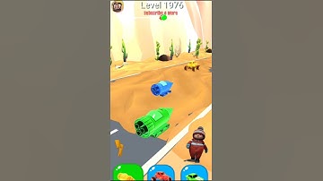 Shape-shifting Game Level-1976 Very Cool & Gnerly hyper casual game #shorts #gameplay #shapeshifting