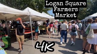 4k Chicago Logan Square Farmers Market W By Local Band oracleblu