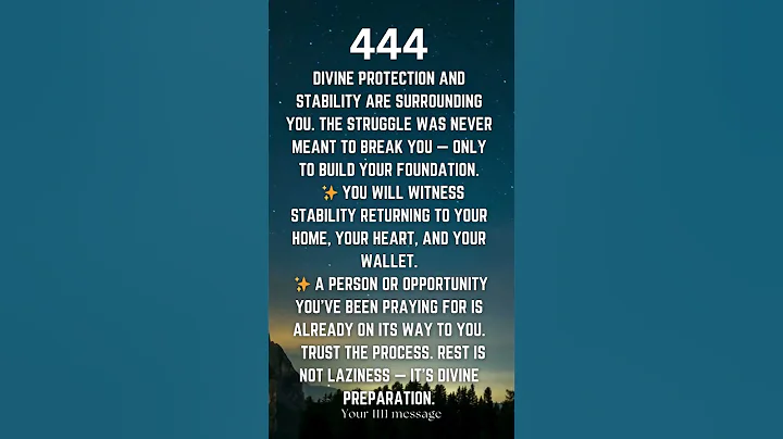 Angel number 444 means your struggles are ending now #shorts #manifestation #lawofattraction