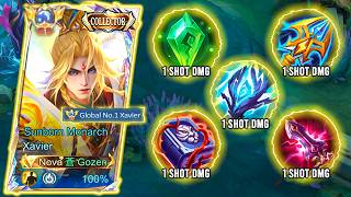 GLOBAL XAVIER ABUSE THIS NEW BRUTAL ONE-SHOT IN SOLO RANK!! (XAVIER IS BACK META)🔥