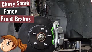 Chevrolet Sonic: Full Front Brake Overhaul