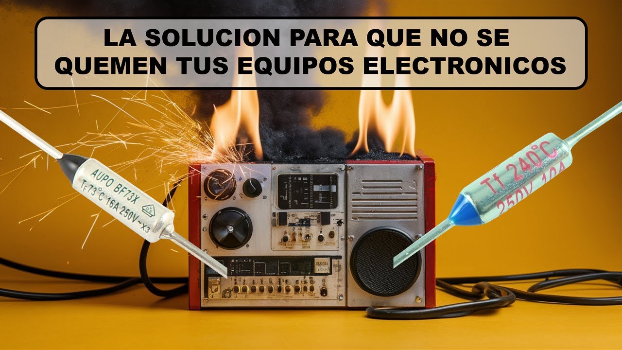Fusible Térmico, ¿Como proteger Equipos Electrónicos?