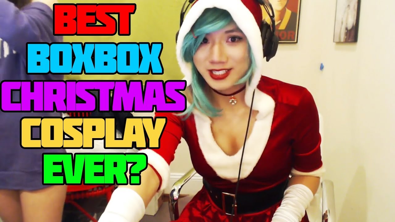 BoxBox Christmas cosplay