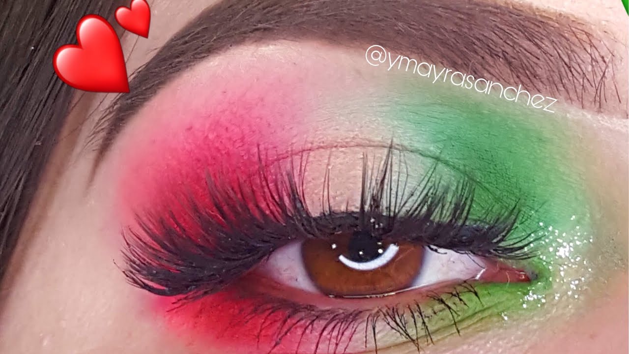 Maquillaje Inspirado En La Bandera De Mexico Fallido