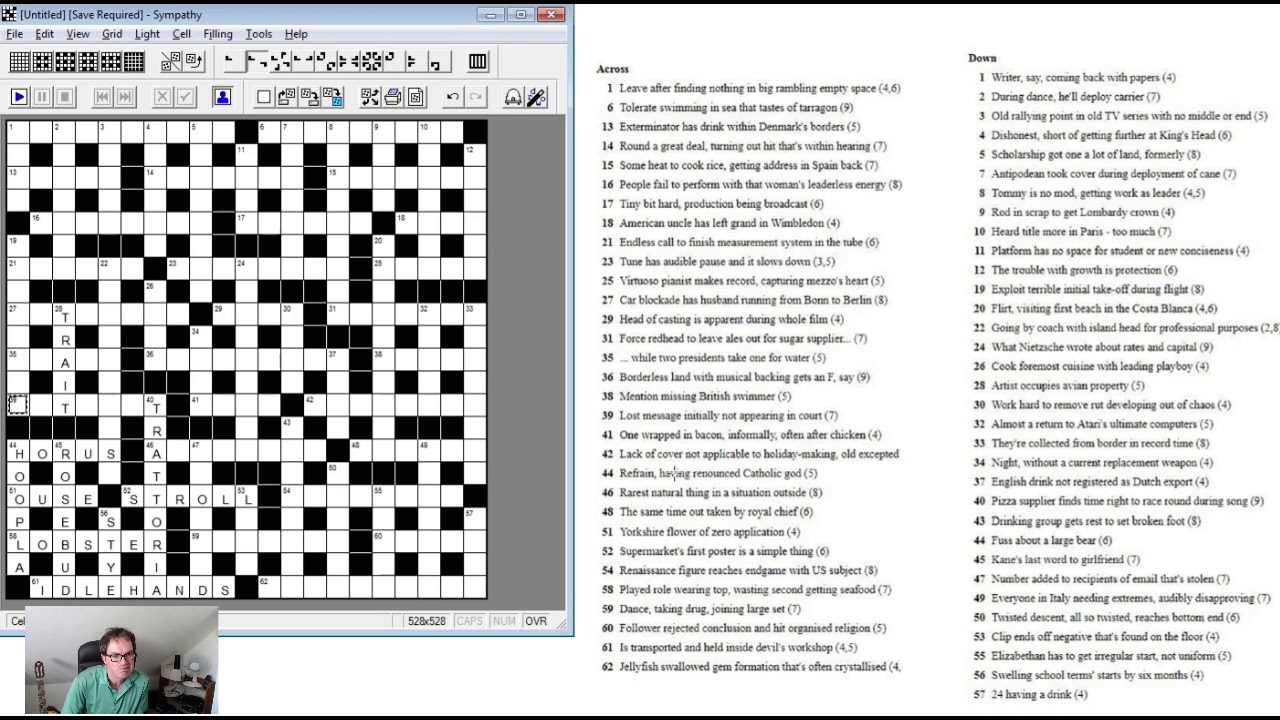 Конец света кроссворд. Most difficult crosswords.