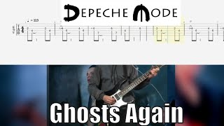 Depeche Mode Ghosts Again Guitar Cover With Tab