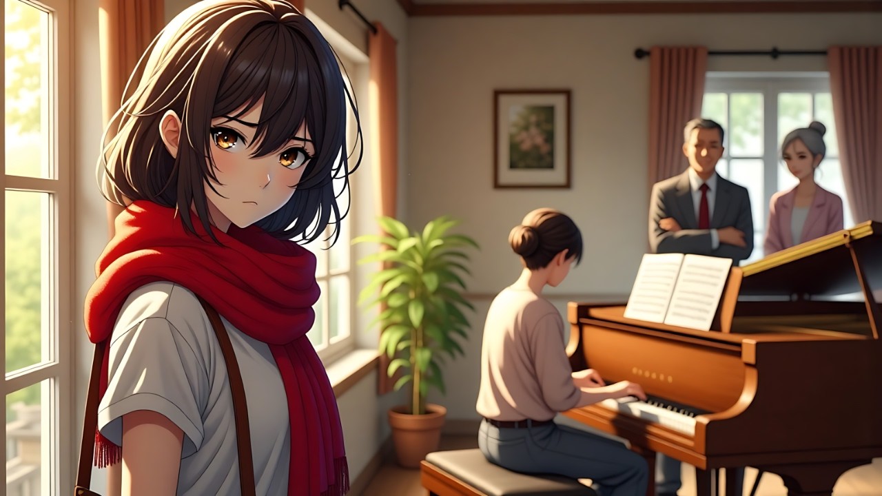 They Made Me Give Up Swimming for Her Piano, After Rebirth I Qualified for Olympics and She Quit Mus