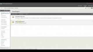 Creating a Learning Module in Bb