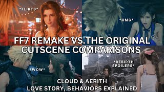 FINAL FANTASY 7 REMAKE VS. ORIGINAL Cloud Loves Aerith, Story & Behaviors Explained REBIRTH SPOILERS