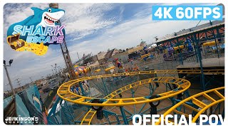 Official Shark Escape on-ride 4K POV @60fps  - Jenkinsons Boardwalk, Point Pleasant NJ
